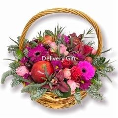 Подарочная новогодняя корзина от Delivery Gift.