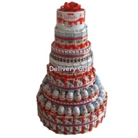 Огромный торт С днем рождения от Delivery Gift.